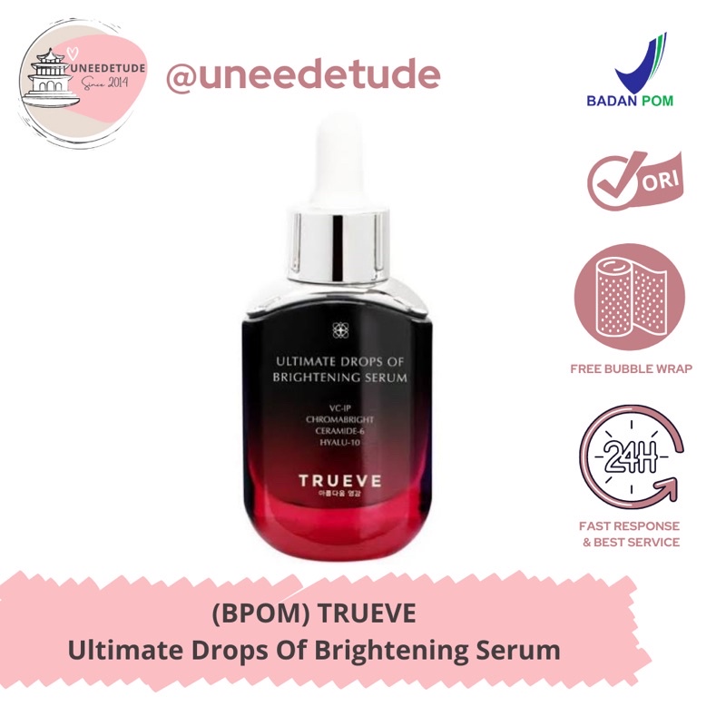 Jual Trueve Ultimate Drops Of Brightening Serum 30ml | Shopee Indonesia