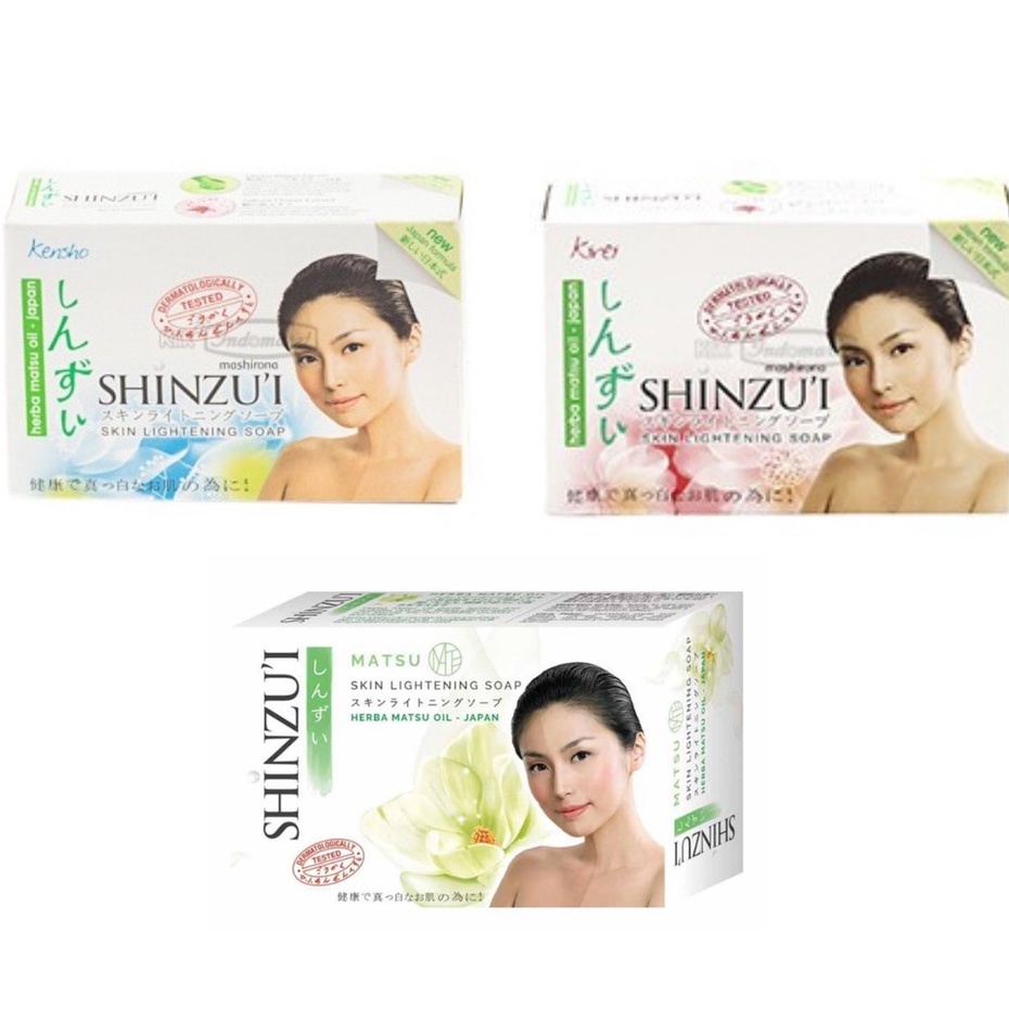 Jual Shinzu'i Sabun Mandi Skin Lightening Kirei 85 G | Shopee Indonesia