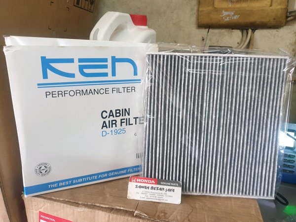 Jual Jual Cabin Air Filter Saringan Udara Kabin Ac Black Carbon Honda