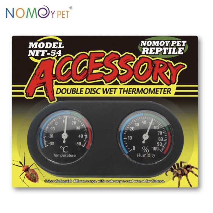 Jual [COD] Thermometer Hygrometer Reptil Bearded Dragon Nomoy NFF54 ...