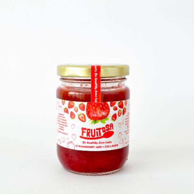 Jual Fruitosa Strawberry Jam (Selai stroberi) (strawberry filling ...
