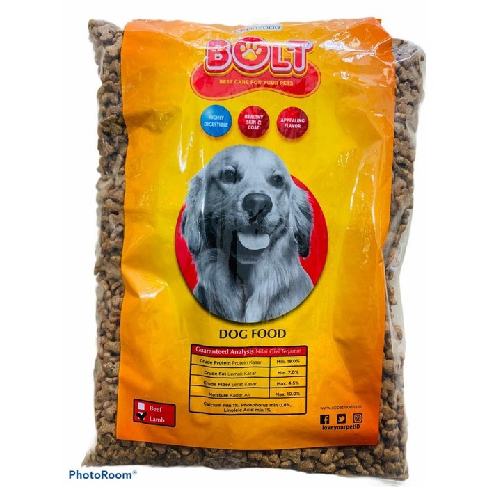 Jual Dog Food Bolt Adult Beef 20kg | Shopee Indonesia