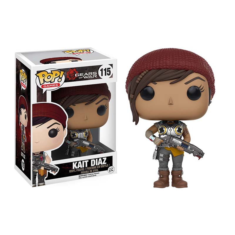 Funko POP Gears of War Armored Koleksi Mainan Kait Diaz 10635