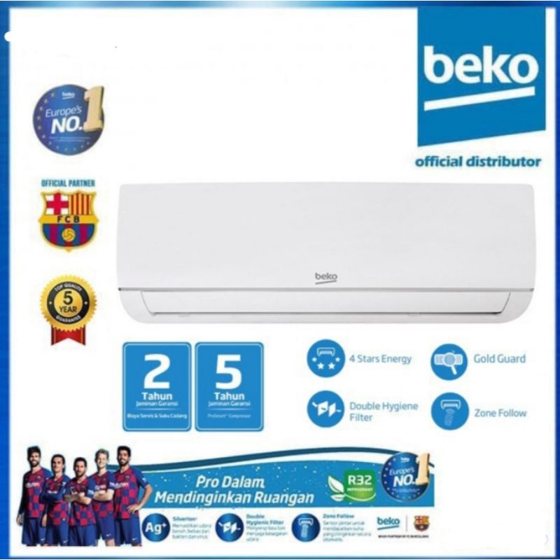 Jual AC SPLIT BEKO BSFSA050 0.5PK INDOOR AC + OUTDOOR AC UNIT ONLY
