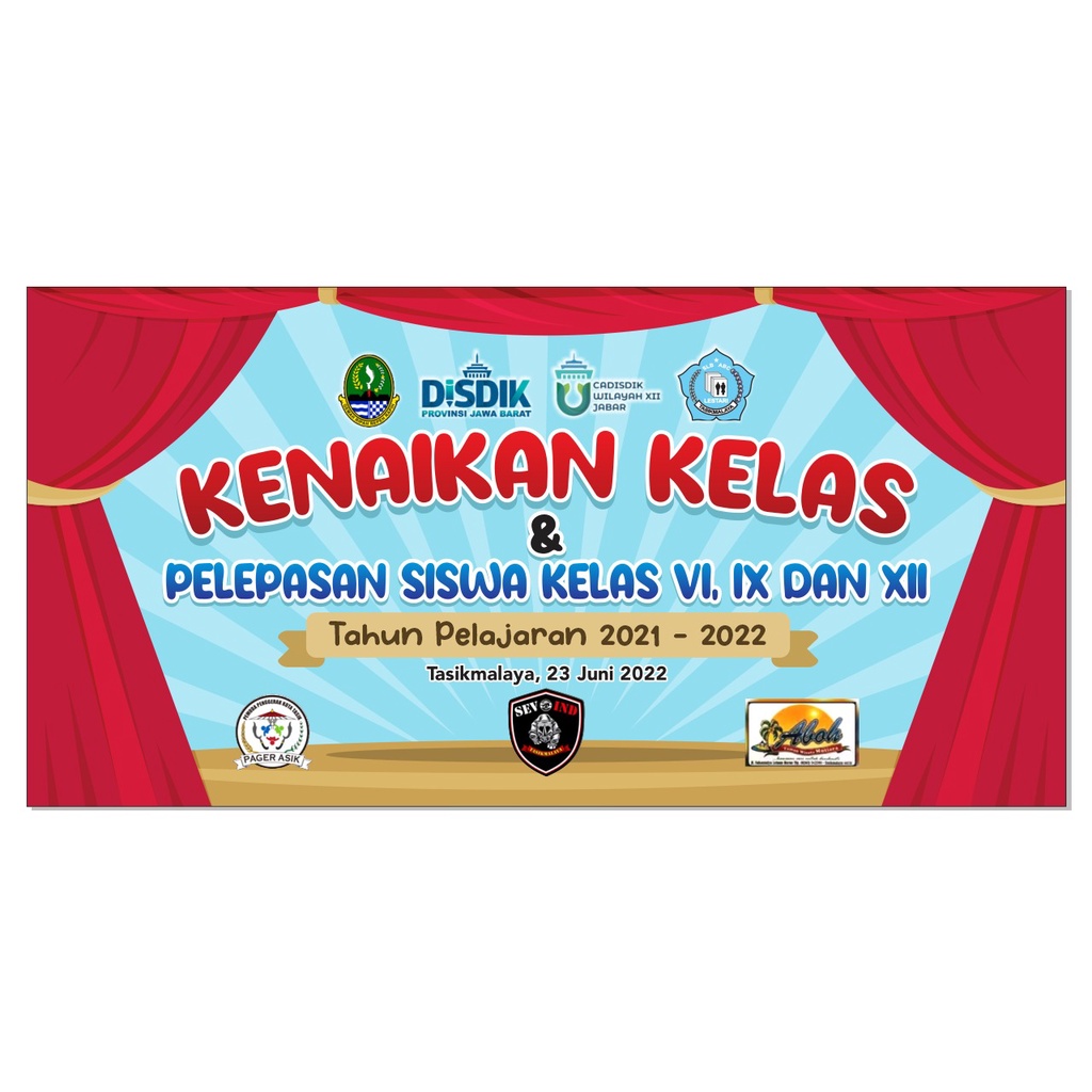 Jual Spanduk Banner Backdrop Background Perpisahan Pelepasan | Shopee