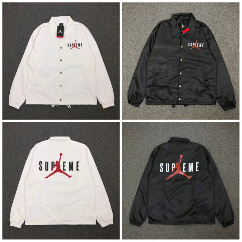 supreme x jordan coach jacket