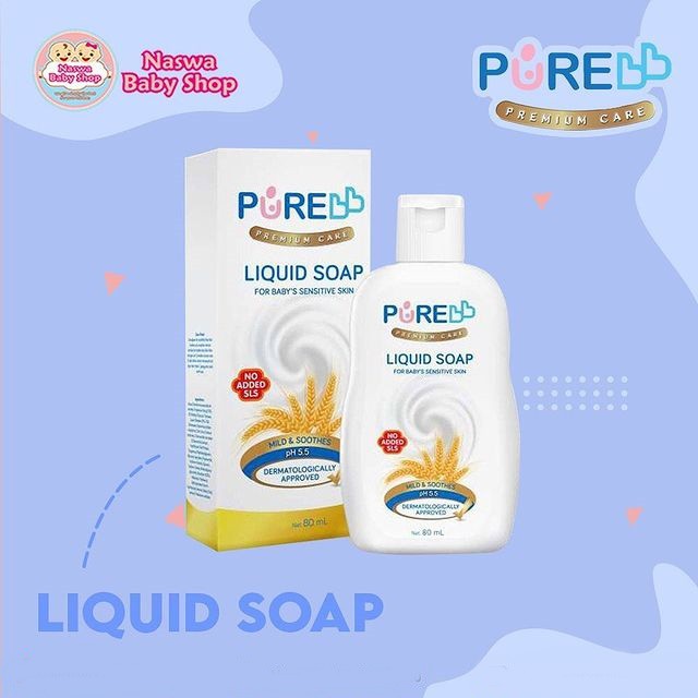 Jual Pure BB Liquid Soap 80ml 230ml - Sabun Mandi Bayi | Shopee Indonesia