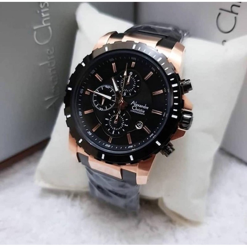 Harga jam alexandre on sale christie chronograph caliber ym92