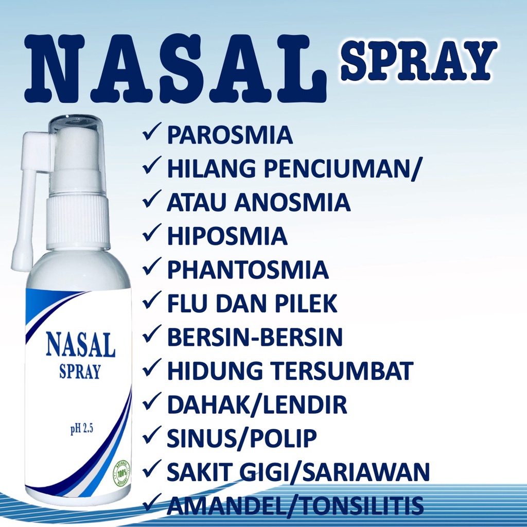Jual Nasal Spray Semprot Hidung Balita Anak Dewasa Untuk Anosmia Anti