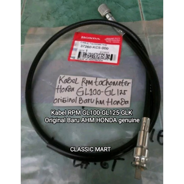 Jual KABEL RPM TACHOMETER HONDA GL100-GL125-GL 100-GL 125 | Shopee ...