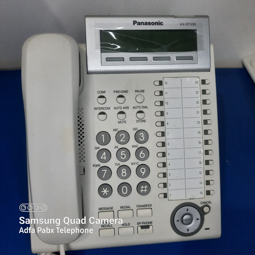 Jual TELEPON PANASONIC KX-DT333 TELEPON PABX | Shopee Indonesia