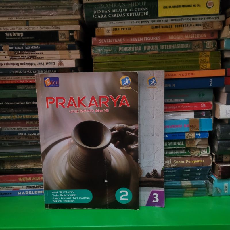 Jual BUKU BEKAS PRAKARYA KELAS 1/2/3 SMP FACIL K13 REVISI | Shopee ...