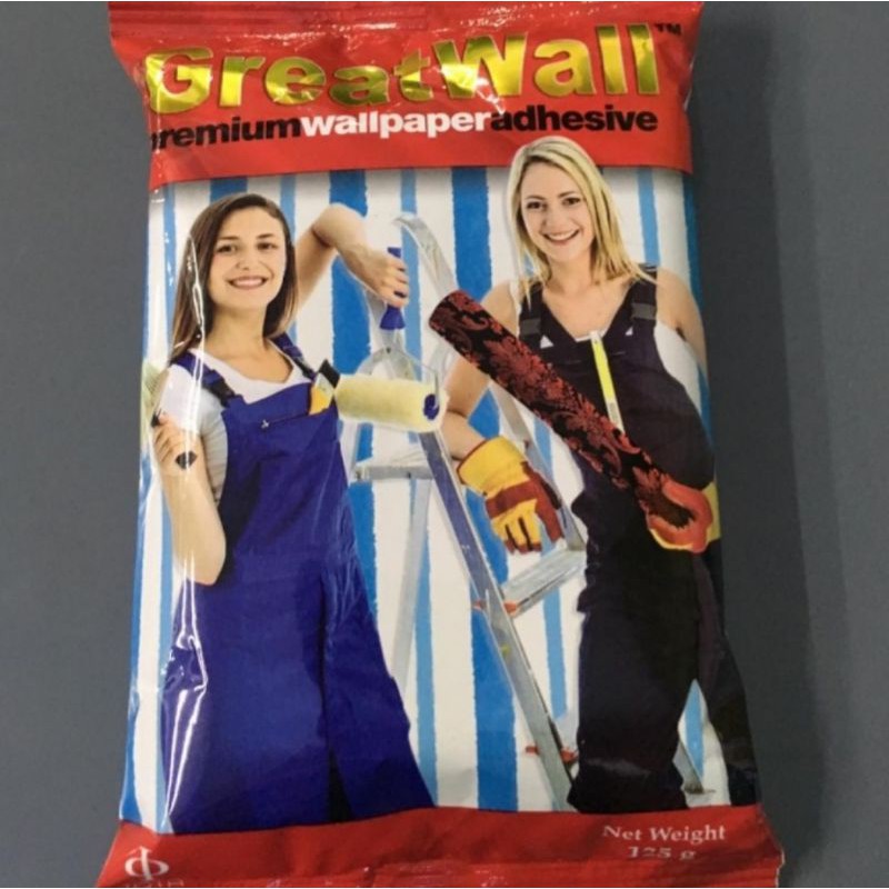 Jual LEM WALLPAPER DINDING GREATWALL great wall 125 g bening transparan original Shopee Indonesia