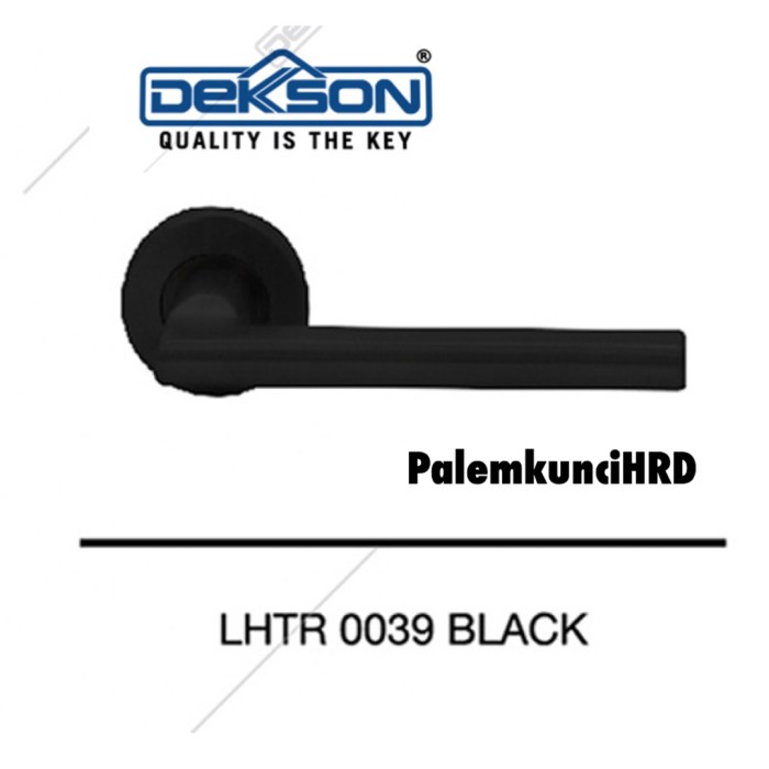 Jual Ready Lever Handle Dekson Lhtr 0039 Black Handle Pintu Dekkson