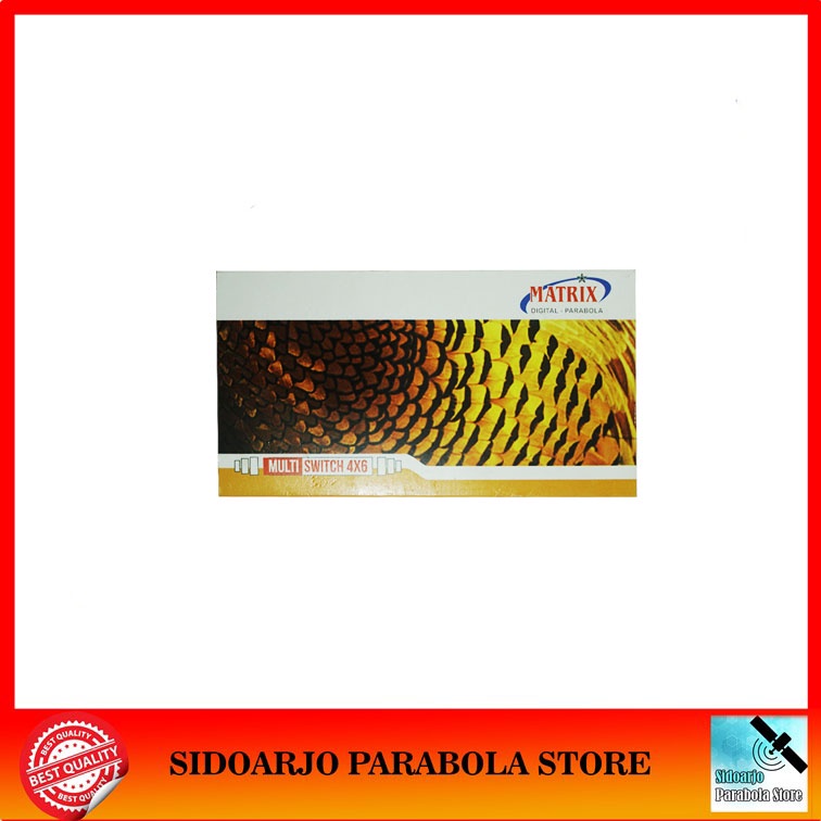 Jual Multiswitch Parabola Matrix 4x6 V/H Membagi 2 Parabola ke 6 ...