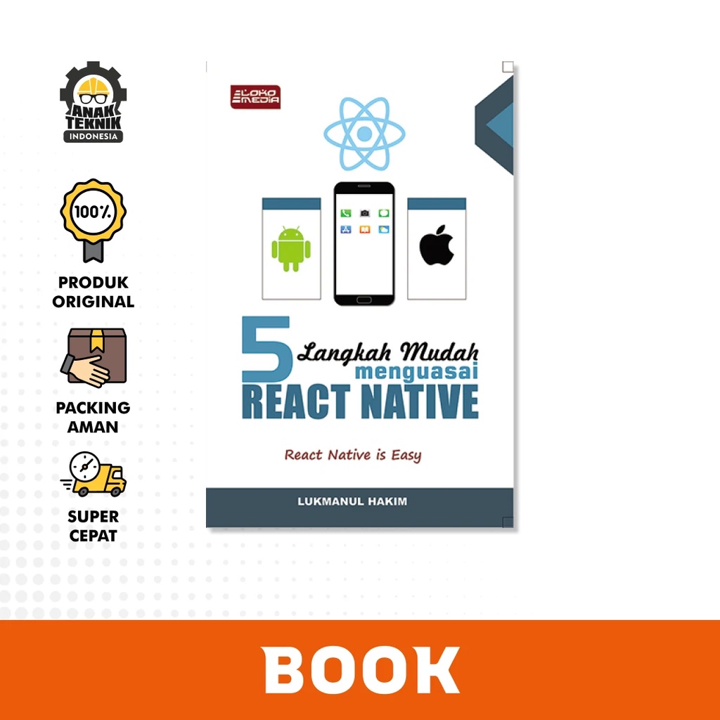 Jual Buku 5 Langkah Mudah Menguasai React Native | Shopee Indonesia
