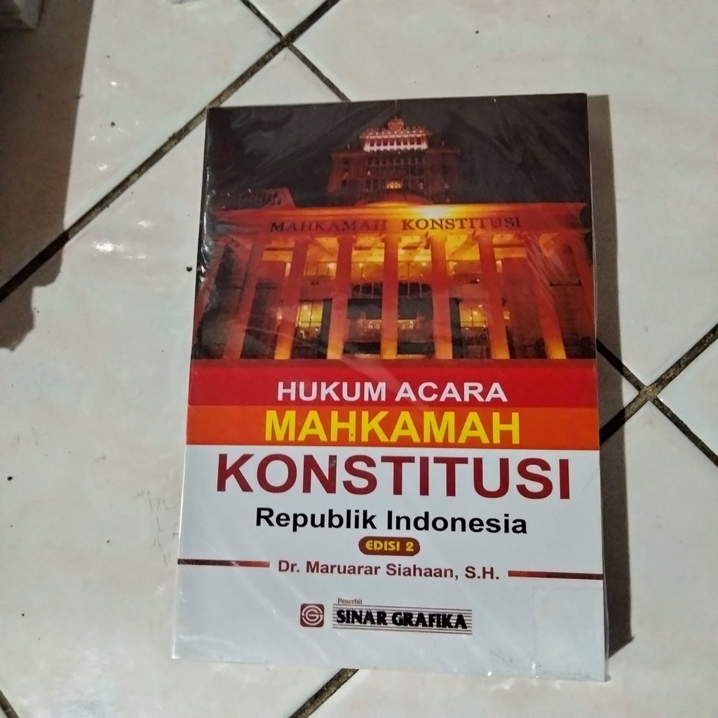 Jual Hukum Acara Mahkamah Konstitusi Republik Indonesia By Maruarar ...