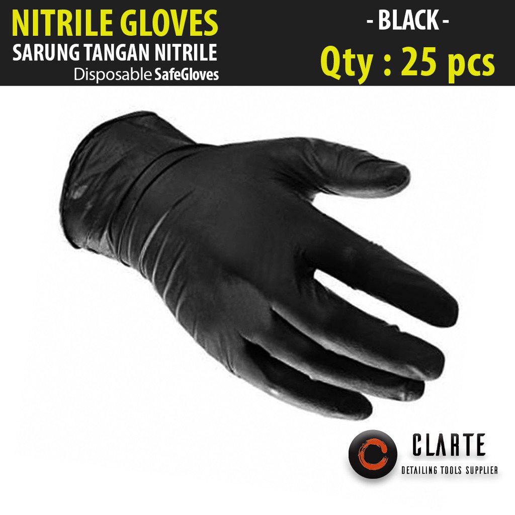 Disposable Nitrile Supplier Glove Nitrile 25pcs Sarung Tangan - Main Image