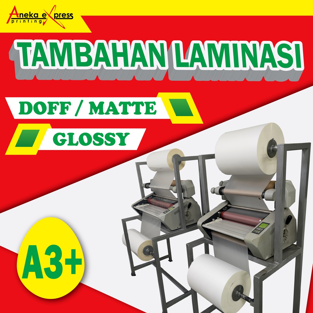 Jual Laminating Laminasi Size A3 Doff Glossy Shopee Indonesia