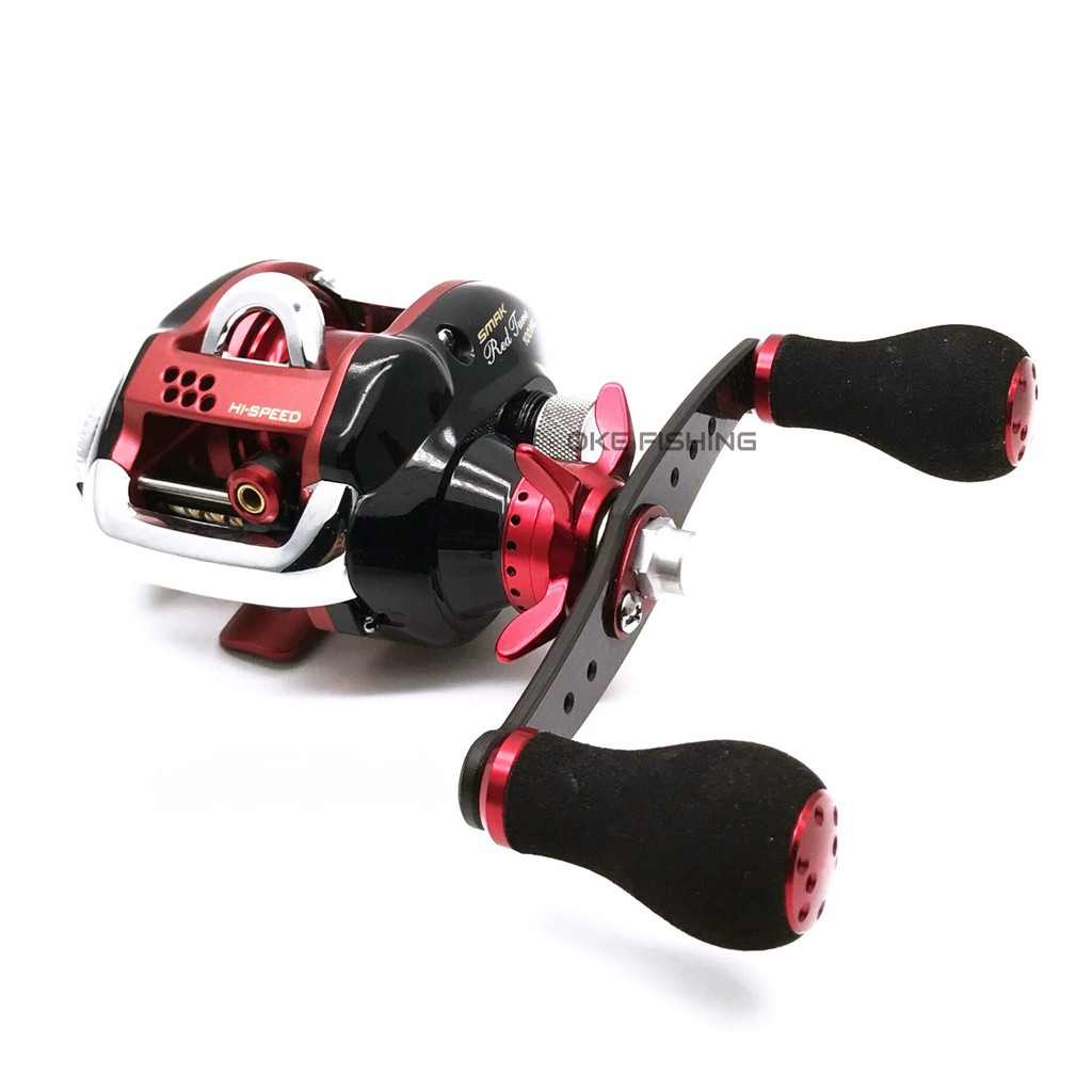 Jual Reel Daiwa Smak RedTune 100HL 10+1bb - Reel Baitcasting Pancing |  Shopee Indonesia