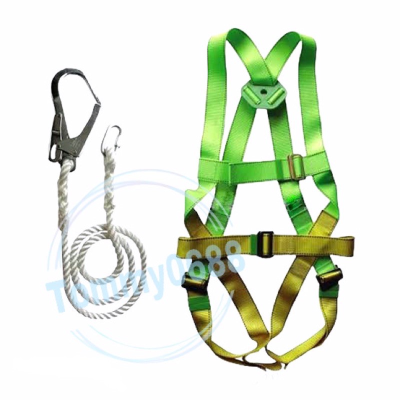 Jual BODY HARNESS SINGLE HOOK SAFETY BELT TALI PENGAMAN SABUK PENGAMAN