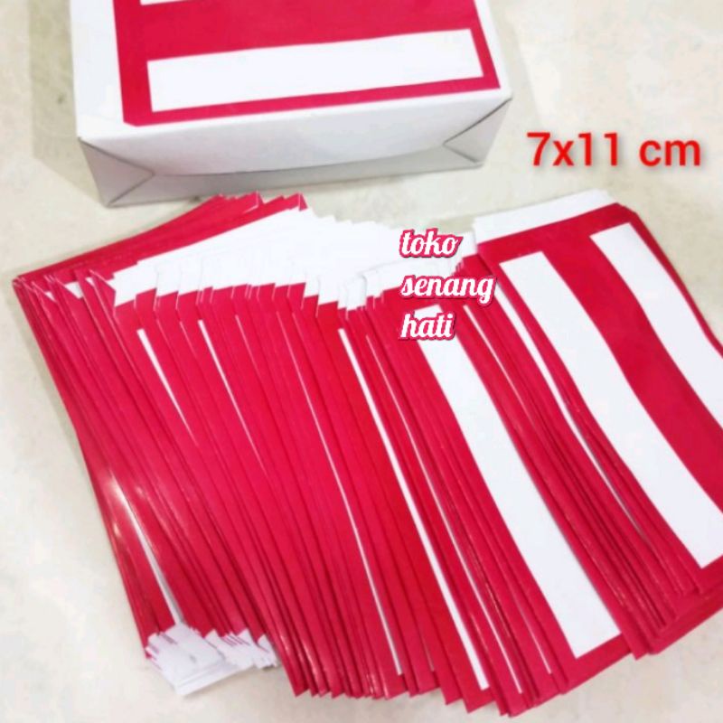 Jual Angpao / Amplop Merah Putih / Amplop Kondangan Isi 100 Lembar ...