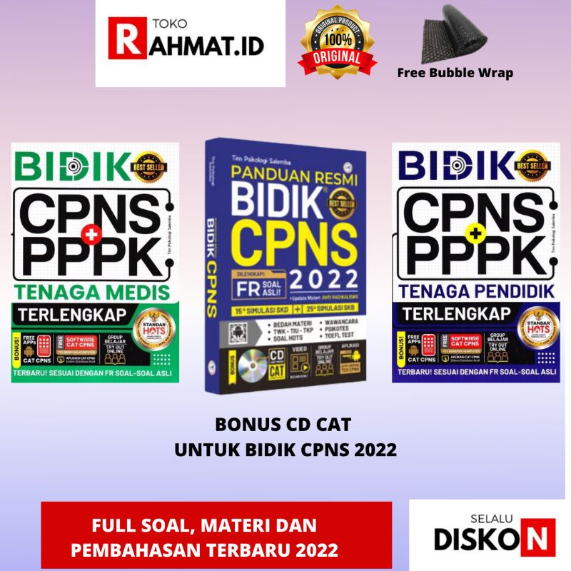 Jual BUKU TES CPNS 2021 PANDUAN RESMI BIDIK CPNS PPPK / TENAGA PENDIDIK ...