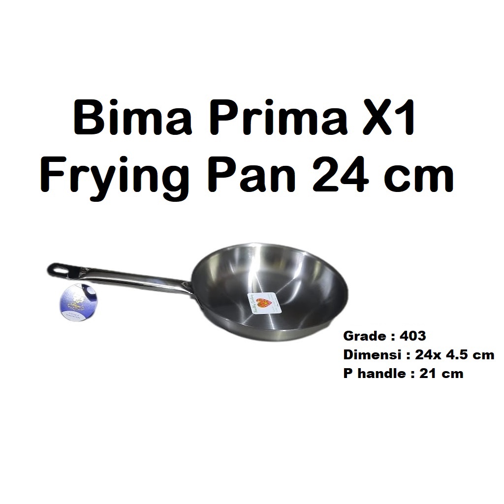 Jual Bima Prima X1 Frying Pan 24 Cm | Shopee Indonesia