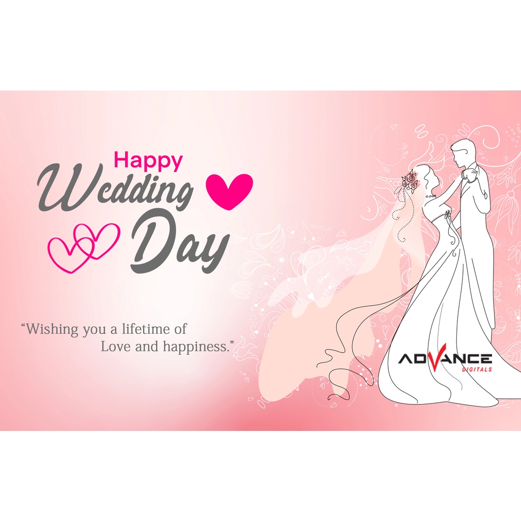 Jual Kartu Ucapan Happy Wedding | Shopee Indonesia