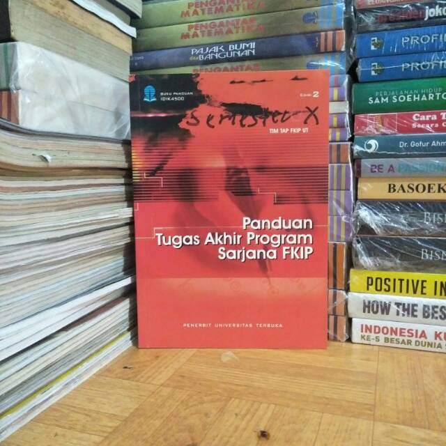 Jual BUKU ASLI - PANDUAN TUGAS AKHIR PROGRAM SARJANA FKIP - EDISI 2 ...