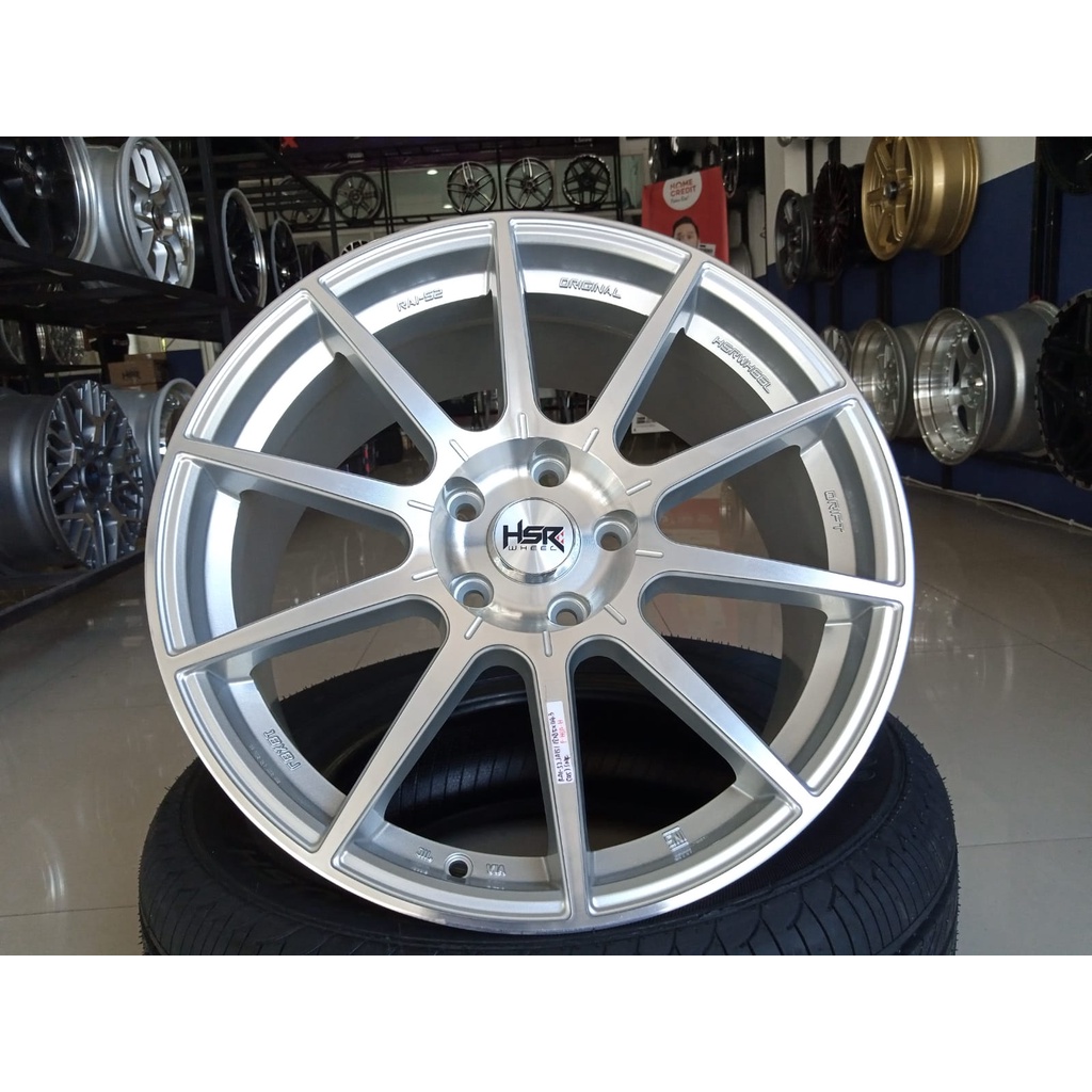 Jual Velg Mobil Racing R18 HSR RAI-S2 JA151 Warna SMF Buat Mobil Civic ...