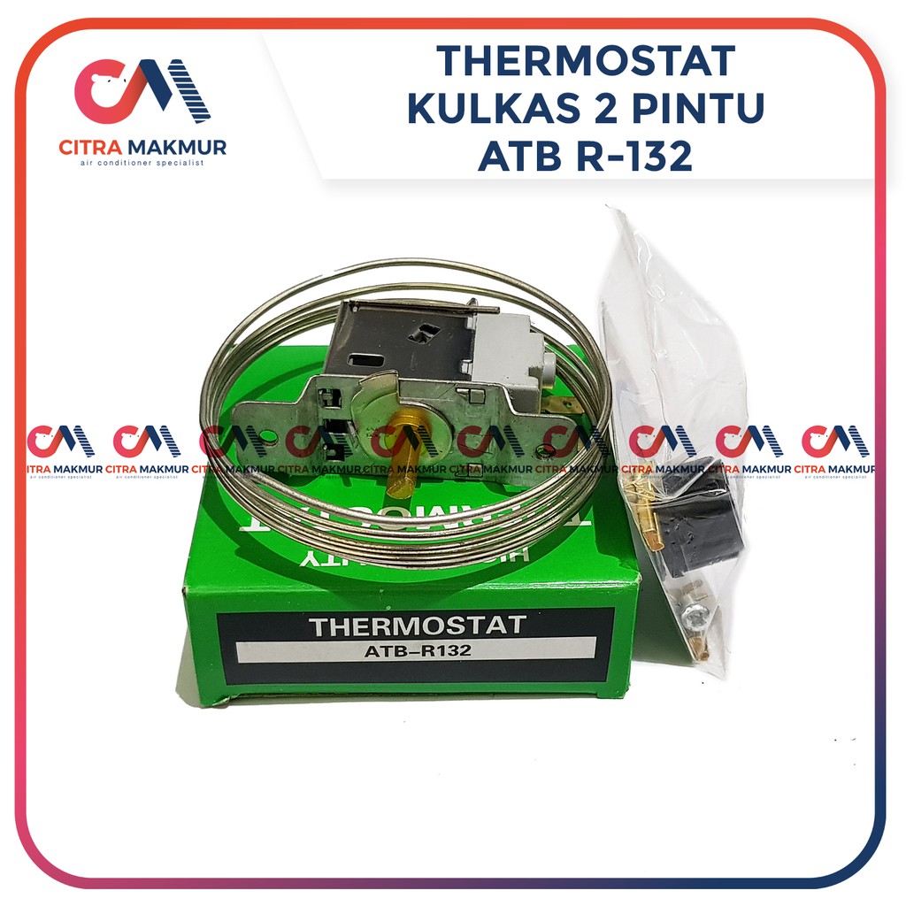 Jual Thermostat Kulkas ATB R 132 R132 suhu untuk 1 2 pintu sanyo sharp ...