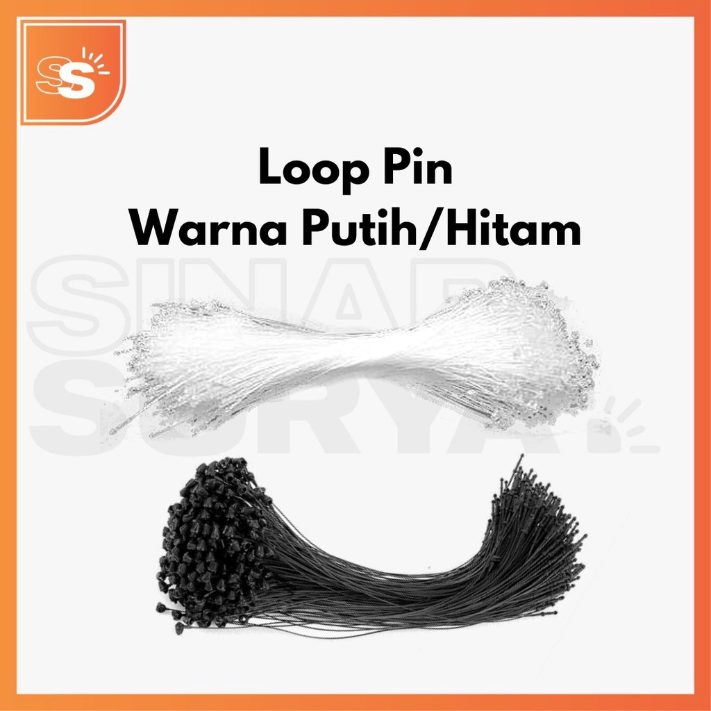 Jual Loop Pins Isi 1000 pcs 5 Inch | Shopee Indonesia