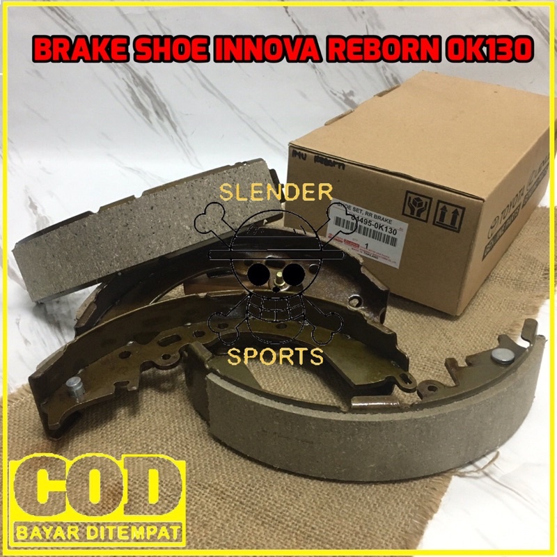 Jual BRAKE SHOE INNOVA REBORN - KAMPAS REM BELAKANG INNOVA REBORN HILUX ...