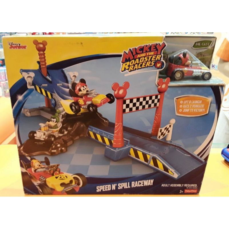 Jual Mickey n the Roadster Racers Speed n Spill Raceway | Shopee Indonesia