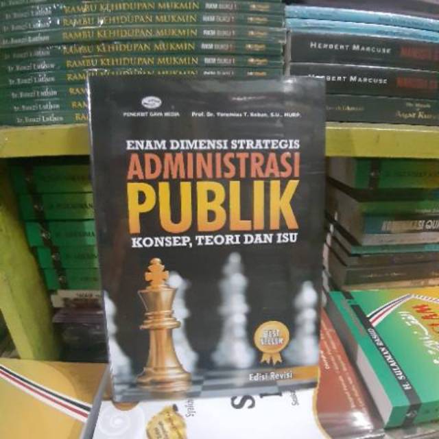 Jual Enam Dimensi Strategis Administrasi Publik Konsep Teori Dan Isu ...