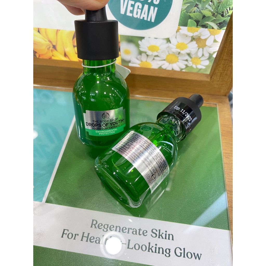 Jual The Body Shop Drop of Youth Concentrate 30ml / 50ml (klik varian) Shopee Indonesia
