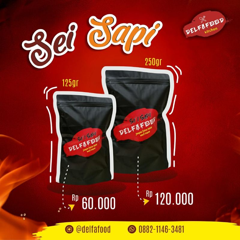 Jual Sei sapi frozen 250gr | Shopee Indonesia