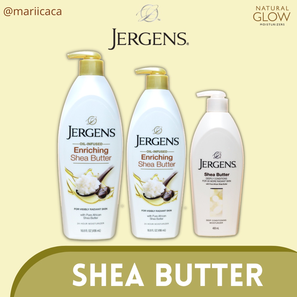 Jual Jergens Body Lotion Shea Butter Shopee Indonesia