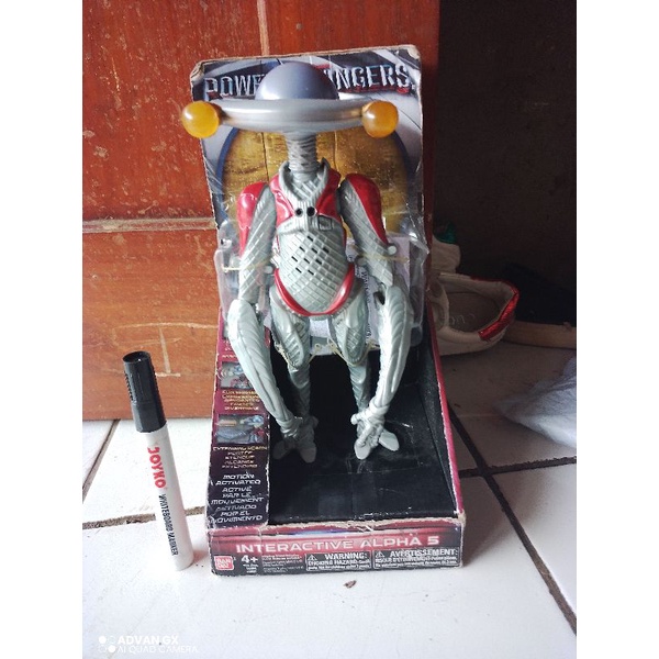 Jual figure power rangers interactive alpha 5 ORI Bandai | Shopee Indonesia