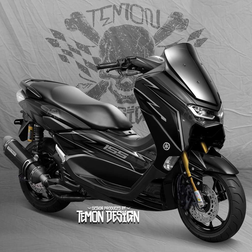 Jual Sticker Nmax Full Body / Decal Nmax New 2021 Full Desain Grafis
