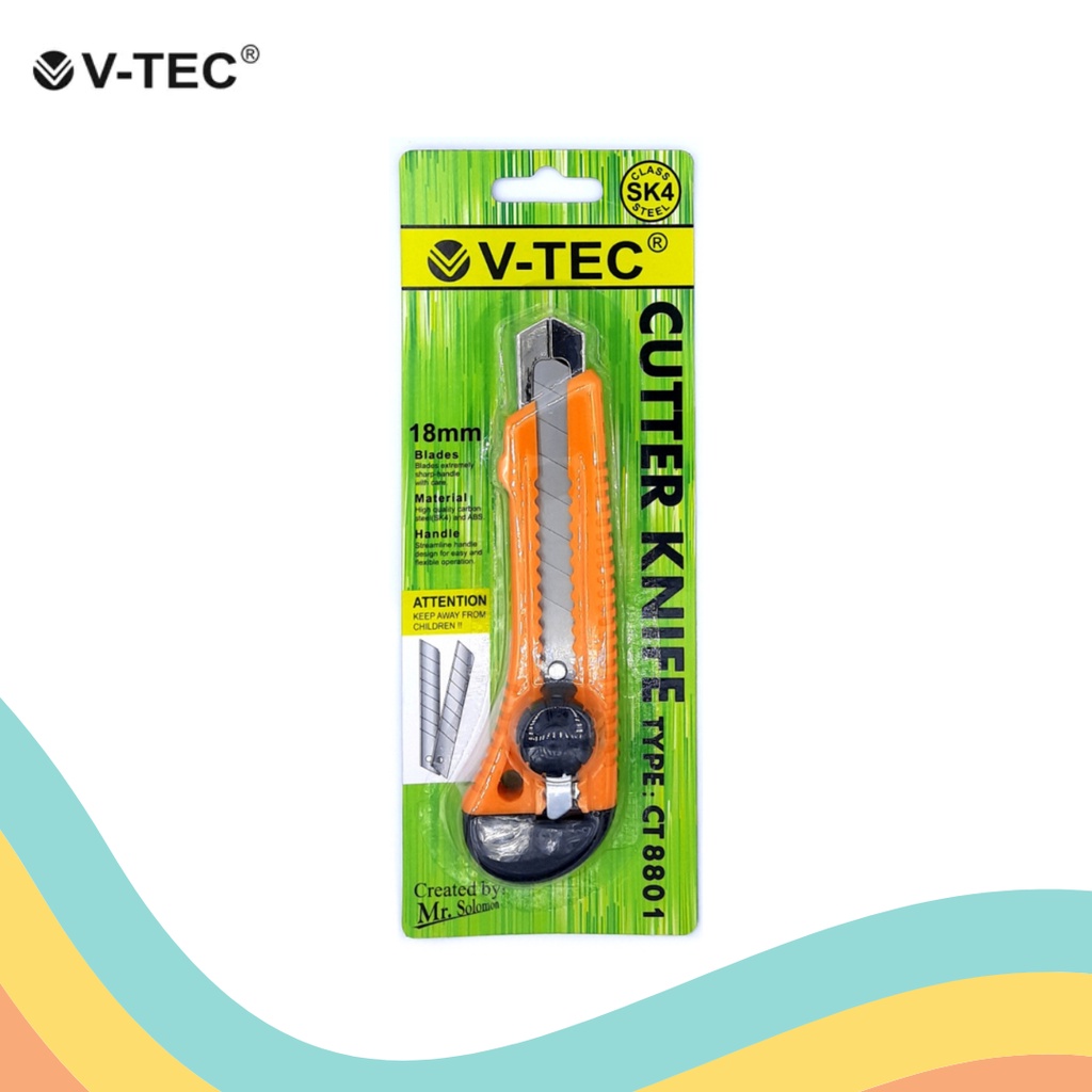 Jual CUTTER V-TEC CT-8801 (1 PCS) | Shopee Indonesia