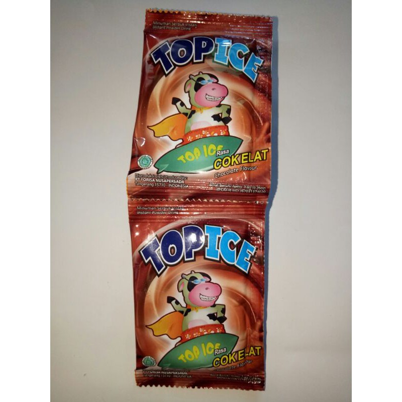 Jual Minuman Top ice rasa coklat isi 10 pcs | Shopee Indonesia