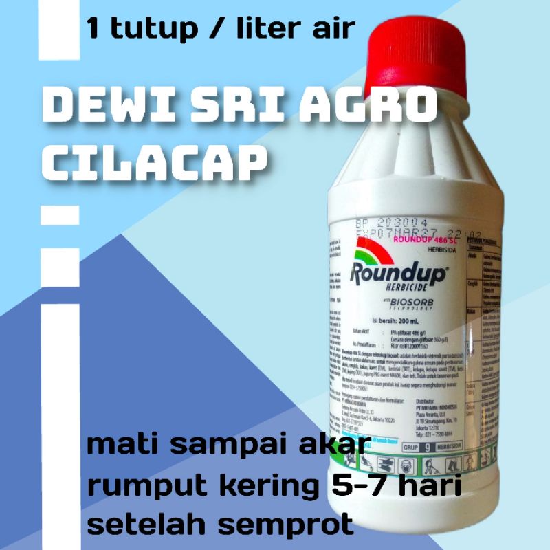 Jual Roundup 200 ml Pembasmi Rumput Ampuh Sampai Akar | Shopee Indonesia