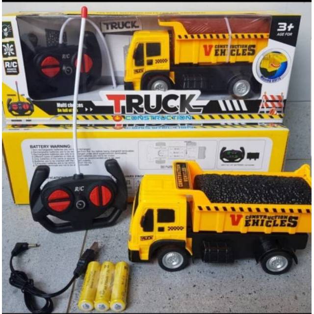 Jual Mainan Remote Control Mobil Truck - RC Car Mobil Truk | Shopee ...