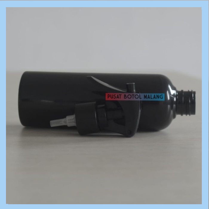 Jual Botol Plastik Pet 250Ml Spray Trigger (Hitam Hitam) | Shopee Indonesia