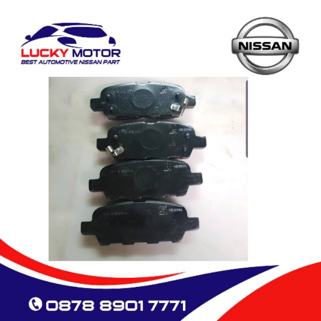 Jual KAMPAS REM BELAKANG PAD KIT DISC REAR NISSAN XTRAIL T30 T31 TEANA ...