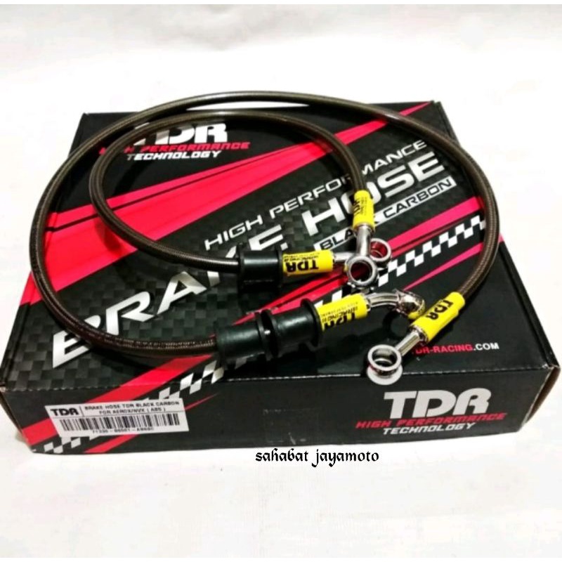 Jual Selang Rem Depan Tdr Karbon Aerox Abs Shopee Indonesia