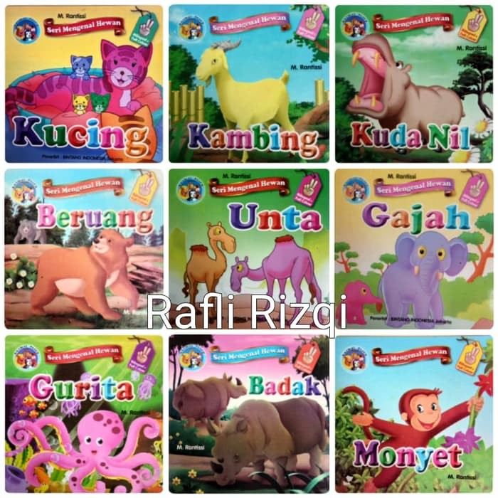 Jual Buku Cerita Anak - Seri Mengenal Hewan - Bergambar Berwarna 2 ...