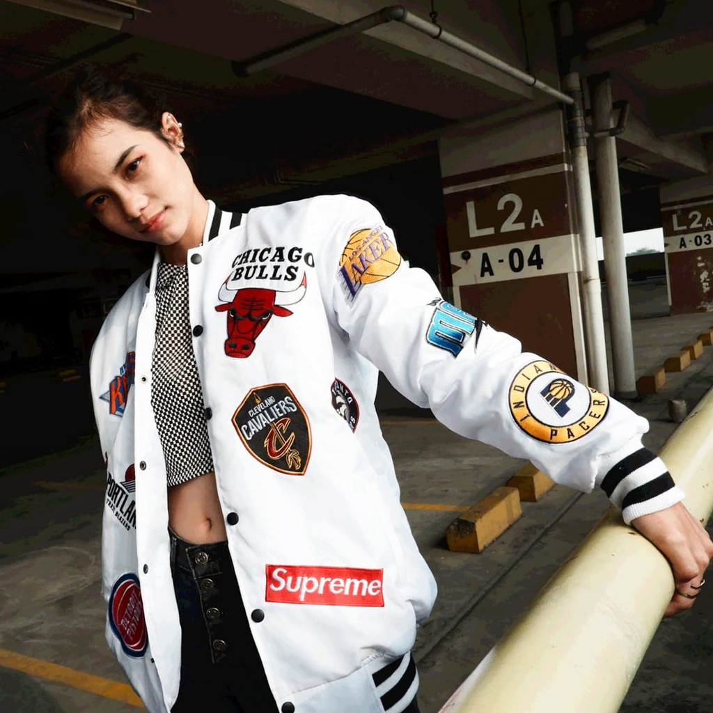 Supreme nike bomber jacket shop